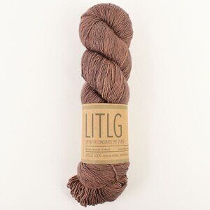LITLG Singles Sock Yarn 100% Superwash Merino Wool Hand Dyed Sunkissed